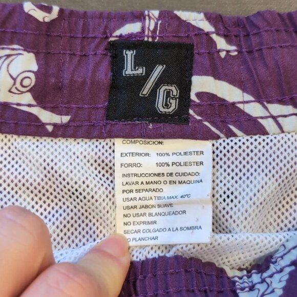 Roosevelt Del Mar Republic Swim Trunks Seahorse Dolphin Print - Picture 6 of 12